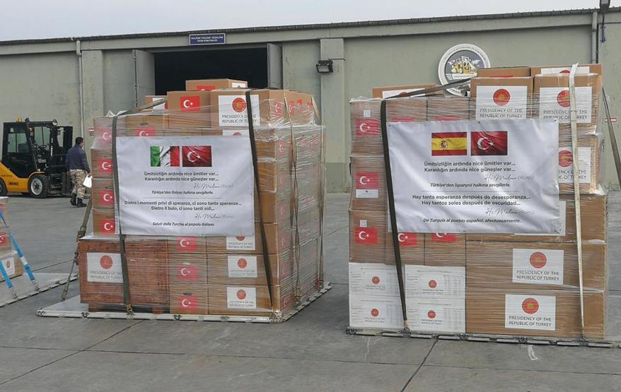 İşte Türkiyenin salgın boyunca tıbbi yardım gönderdiği ülkeler