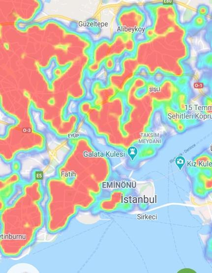 Sağlık Bakanlığı yeni koronavirüs haritasını yayınlandı O ilçelerde dikkat çeken yoğunluk