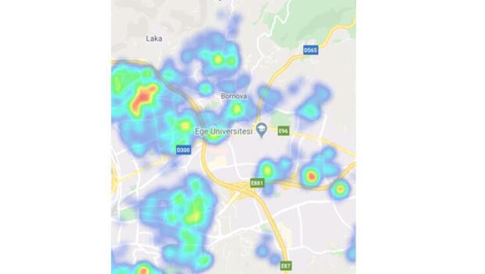 Sağlık Bakanlığı yeni koronavirüs haritasını yayınlandı O ilçelerde dikkat çeken yoğunluk