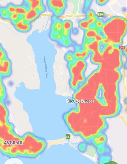 Sağlık Bakanlığı yeni koronavirüs haritasını yayınlandı O ilçelerde dikkat çeken yoğunluk