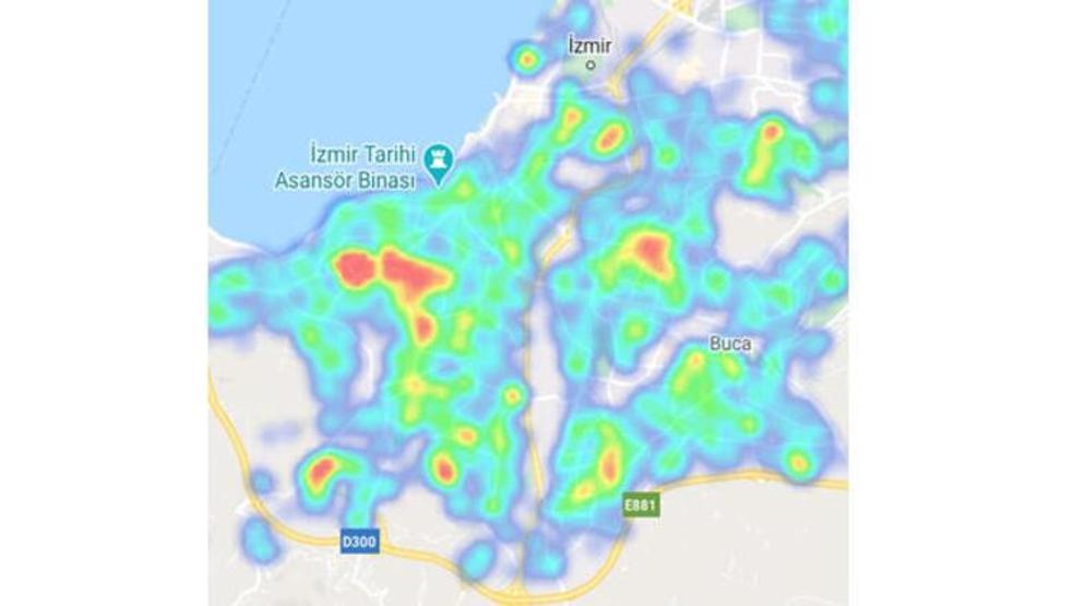 Sağlık Bakanlığı yeni koronavirüs haritasını yayınlandı O ilçelerde dikkat çeken yoğunluk