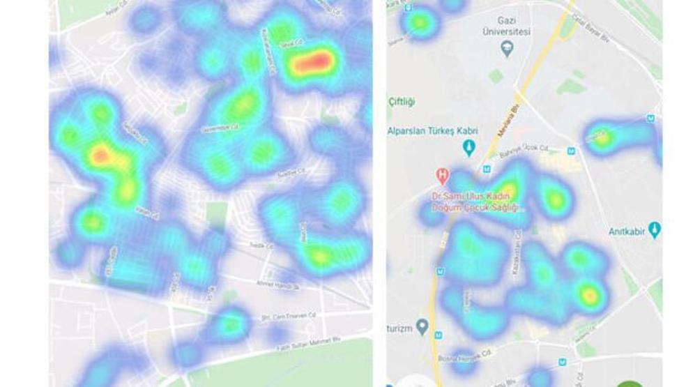 Sağlık Bakanlığı yeni koronavirüs haritasını yayınlandı O ilçelerde dikkat çeken yoğunluk