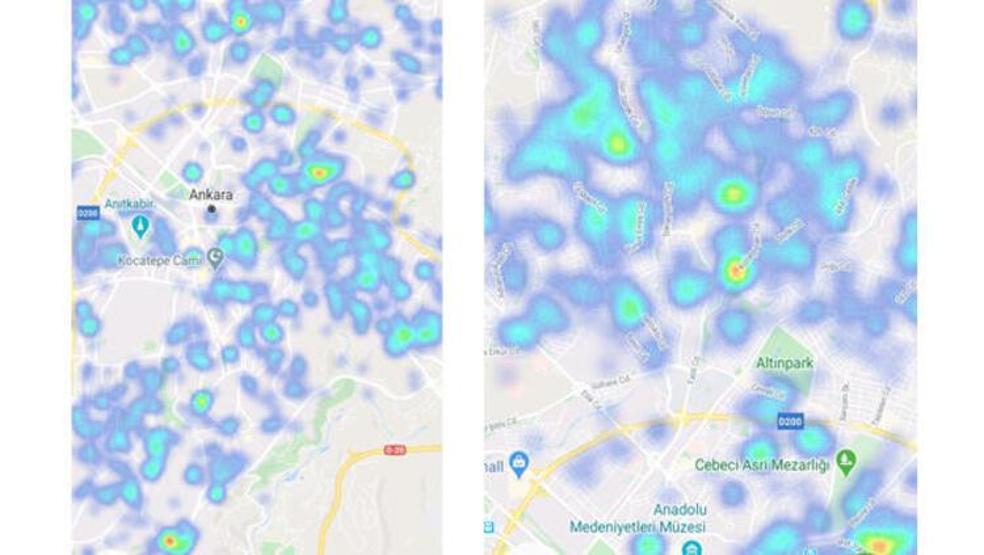 Sağlık Bakanlığı yeni koronavirüs haritasını yayınlandı O ilçelerde dikkat çeken yoğunluk