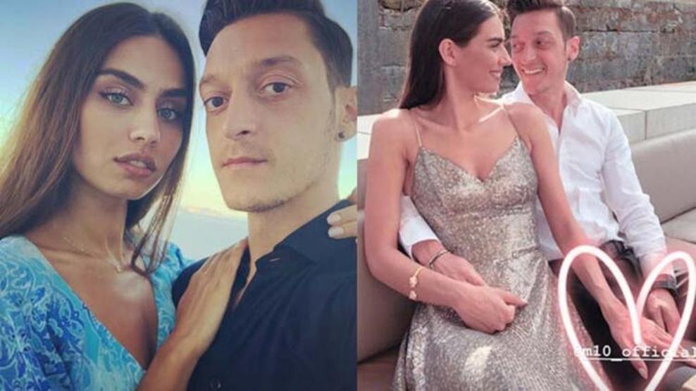 Mesut Özilden eşi Amine Gülşeye: İyi ki doğdun hayatımın aşkı