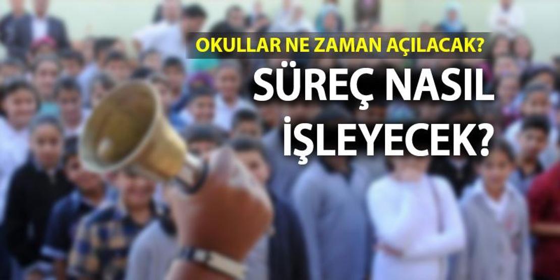 Okulların açılış tarihi ne zaman Bu yıl okullar açılacak mı İşte Bakanın açıklaması