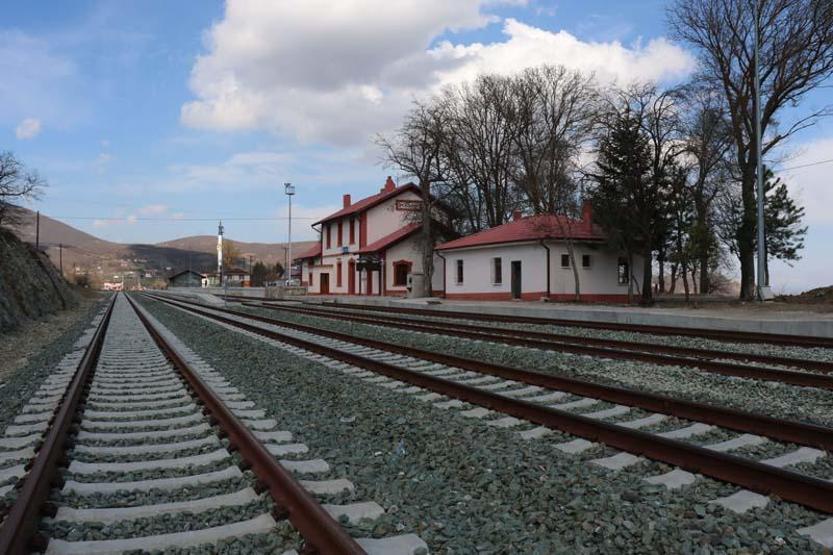 Samsun-Sivas Kalın demiryolu hattında ilk ticari sefer başladı