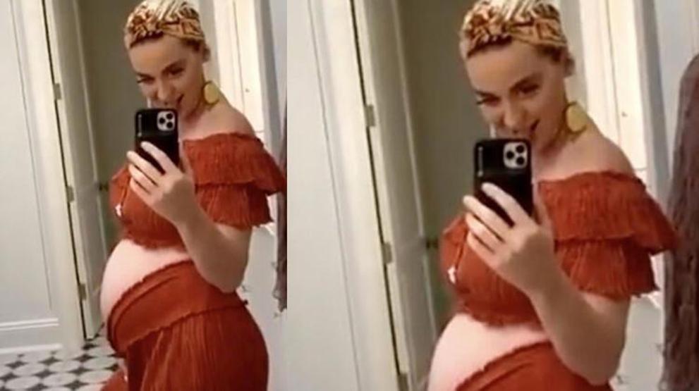 Hamile şarkıcı Katy Perry son halini paylaştı