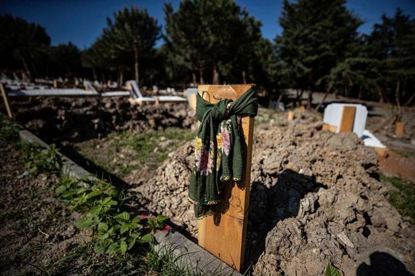 İlk kez görüntülendi... Kovid -19dan ölenlerin cenaze işlemleri böyle yapılıyor