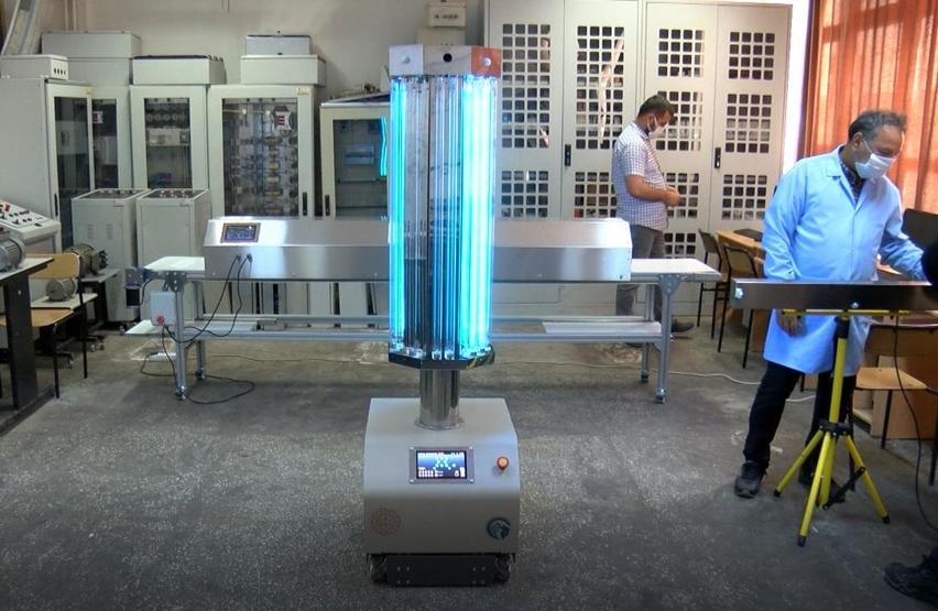 Kapalı ortamları koronavirüsten arındırıyor
