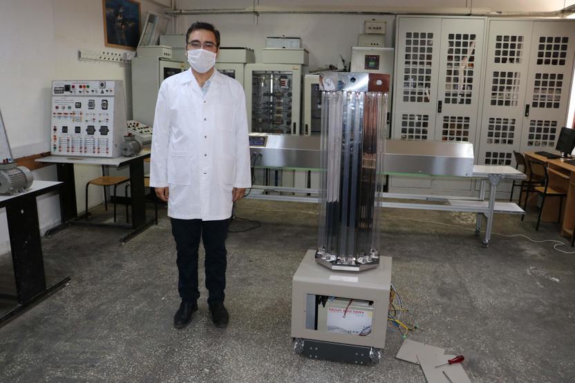 Kapalı ortamları koronavirüsten arındırıyor