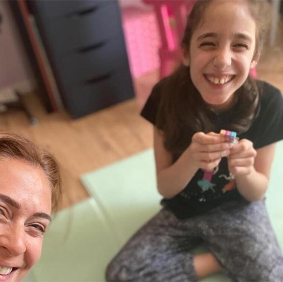 Ceyda Düvenciden baba-oğul paylaşımı: İkisine de aşığım