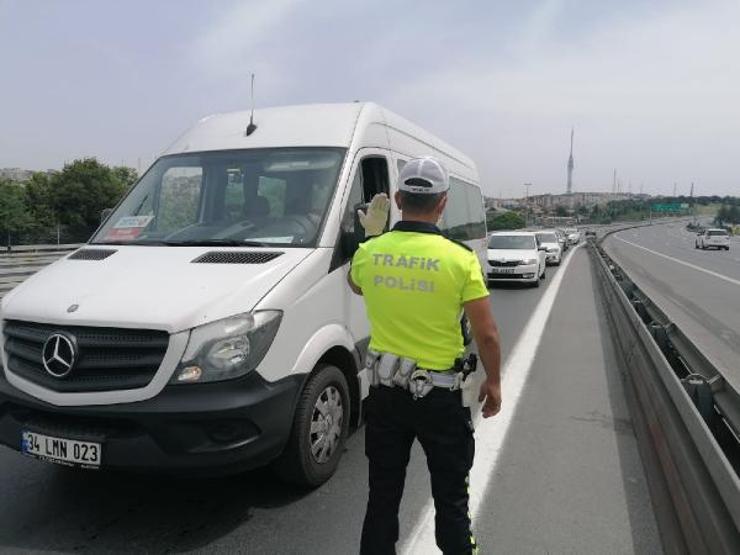 İstanbul trafiğinde 207 noktada koronavirüs denetimi