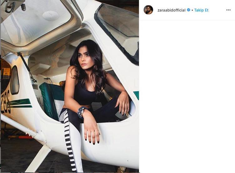 Ünlü model Zara Abidin de Pakistanda düşen uçakta olduğu ortaya çıktı