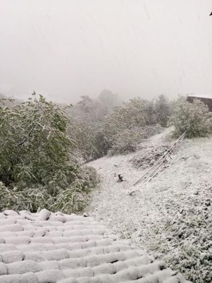 Mayıs ayında kar yağdı