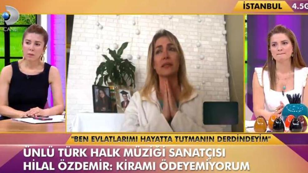 Hilal Özdemir canlı yayında gözyaşlarına boğuldu: Nafaka alamıyorum