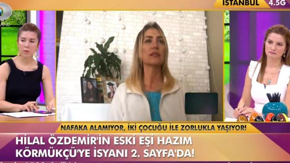 Hilal Özdemir canlı yayında gözyaşlarına boğuldu: Nafaka alamıyorum