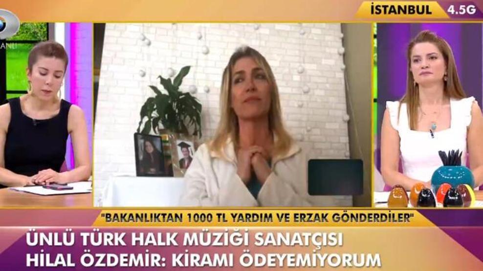 Hilal Özdemir canlı yayında gözyaşlarına boğuldu: Nafaka alamıyorum