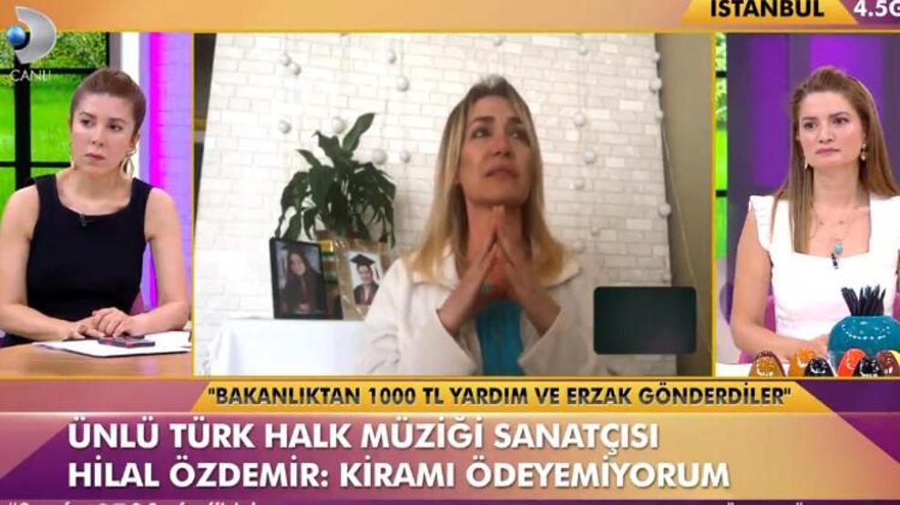 Hilal Özdemir canlı yayında gözyaşlarına boğuldu: Nafaka alamıyorum