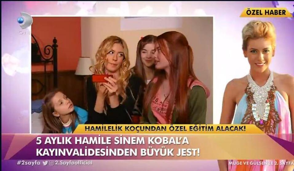 Sinem Kobal bebeğinin ismini belirledi mi