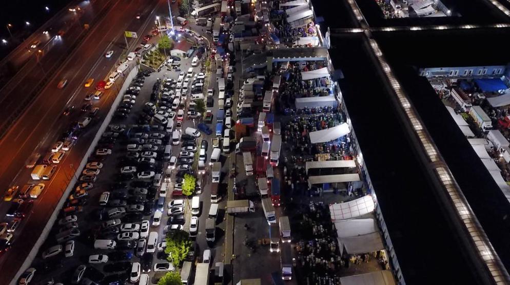 Yasak kalktı, esnaf akın etti