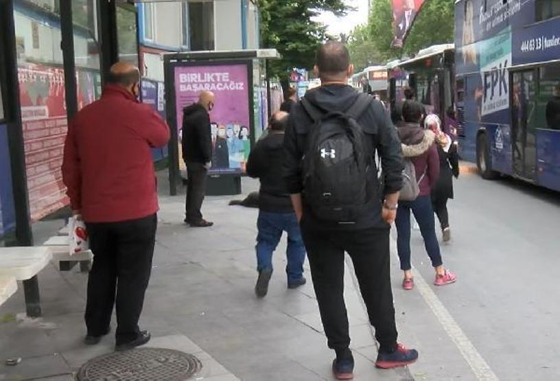 Kısıtlama sonrası İstanbulda ilk iş günü