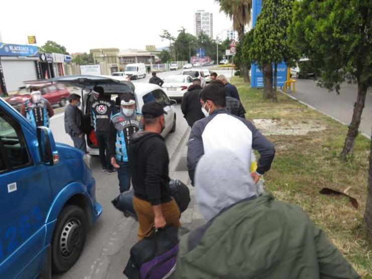Fazla yolcu taşıyan minibüsler cezadan kaçamadı