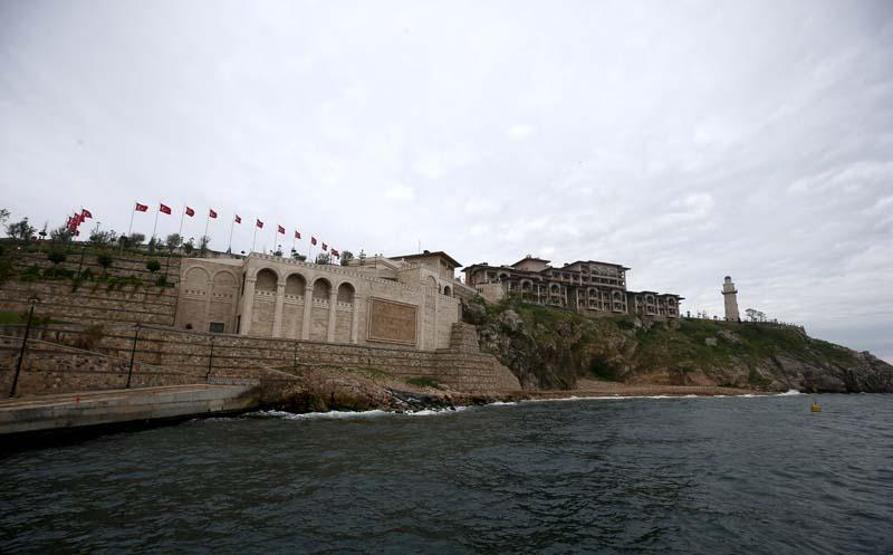 Bugün açılışı yapılan Demokrasi ve Özgürlükler Adasının son hali