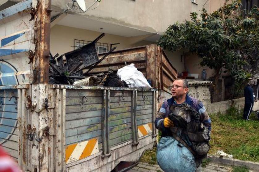 Avcılarda gece yarısı yangın dehşeti