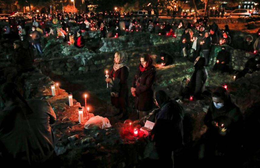 AP dünyaya servis etti: Koronavirüs nedeniyle Karadenizde gecikmeli tören
