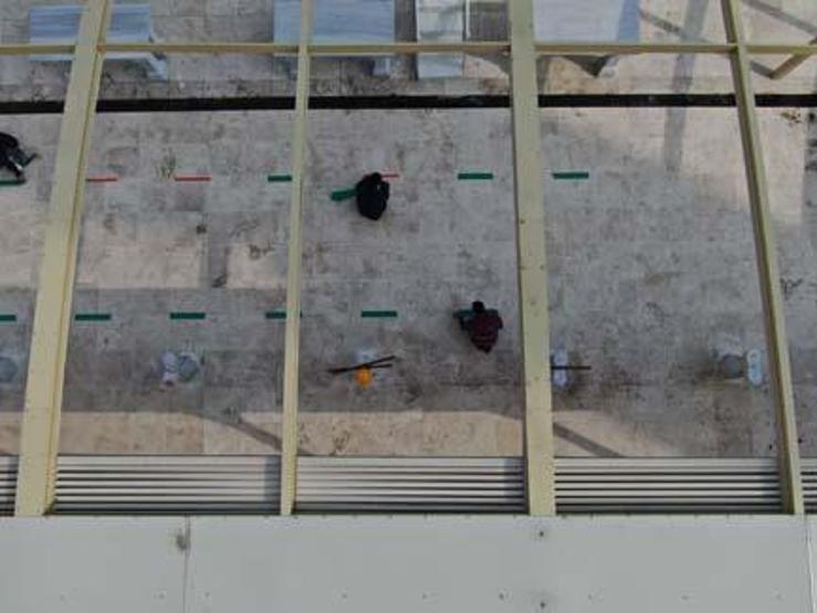 Çamlıca Camii Cuma namazına hazırlanıyor