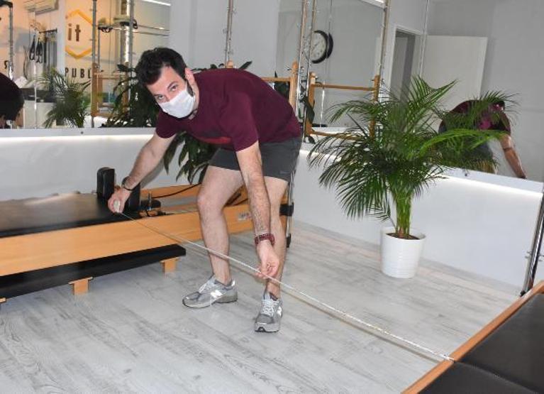 Spor salonlarında açılış hazırlıkları başladı
