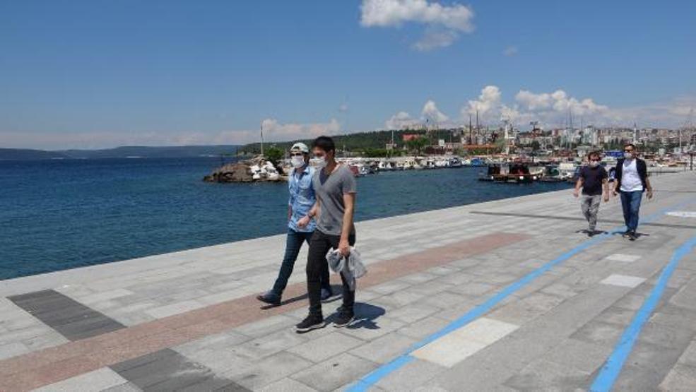 Vatandaşlar 2 ay sonra açılan kordon boyuna akın etti