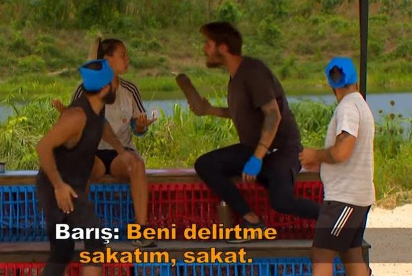 Survivor 95. bölümde flaş kavga Barış, Evrime...
