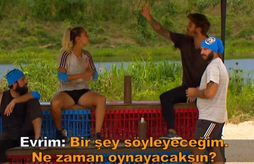 Survivor 95. bölümde flaş kavga Barış, Evrime...
