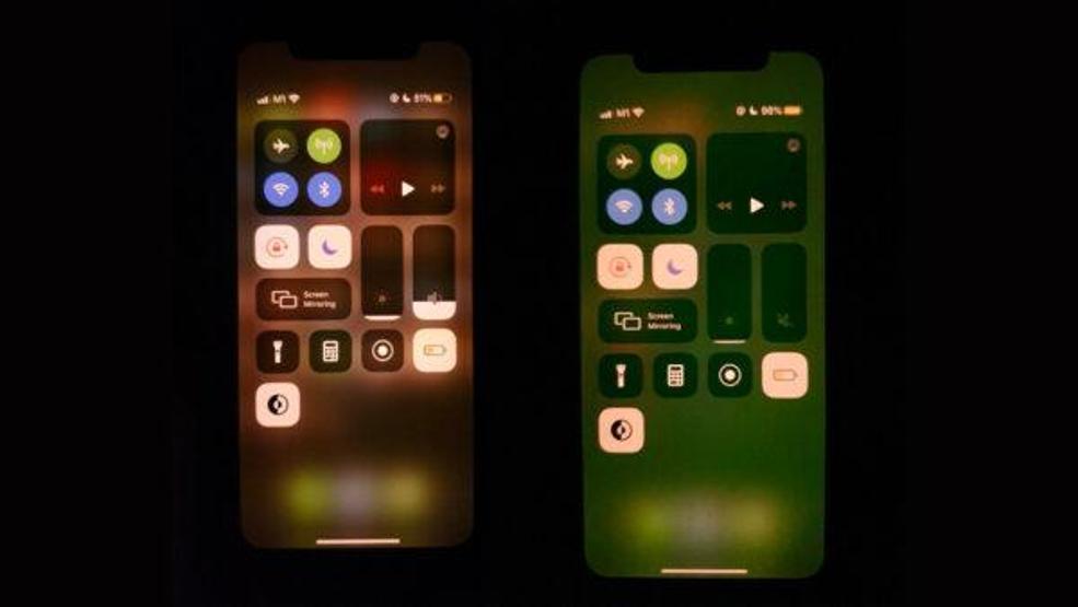 iPhone cihazlarında yeşil ekran sorunu