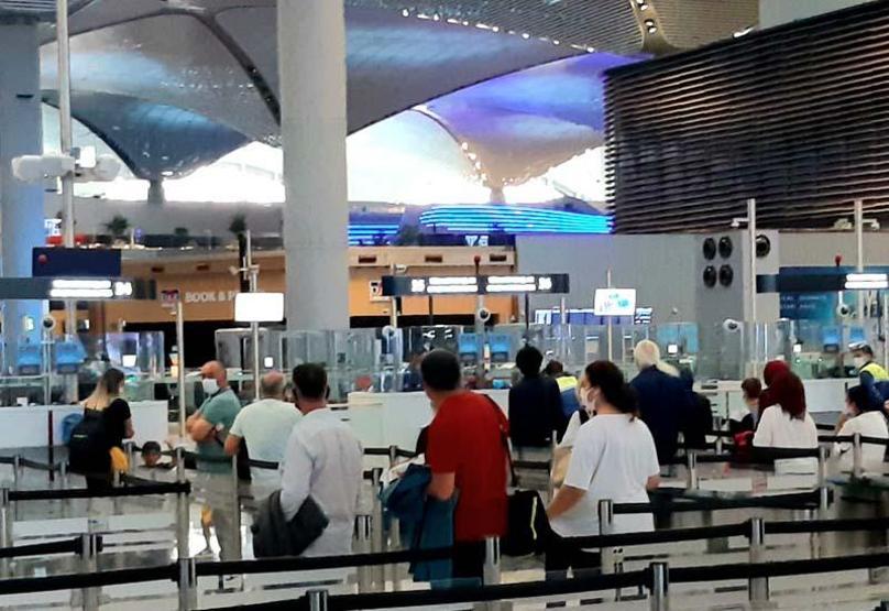Son dakika haberi: İstanbul Havalimanında yurt dışı uçuşlar başladı