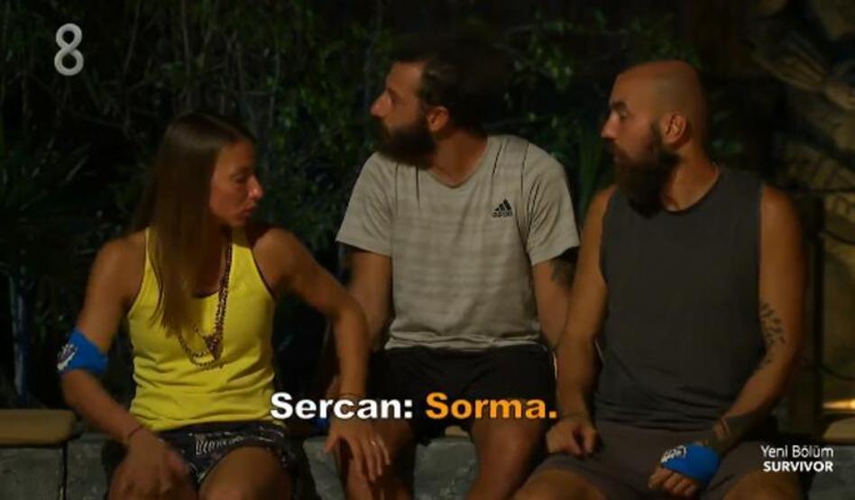 Survivorda Sercan Yıldırıma ikinci şok Nisa açıklayınca...