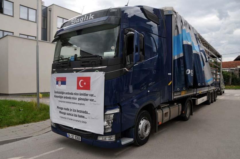 Cumhurbaşkanı Erdoğan talimatı vermişti Sırbistan’a tıbbi yardım