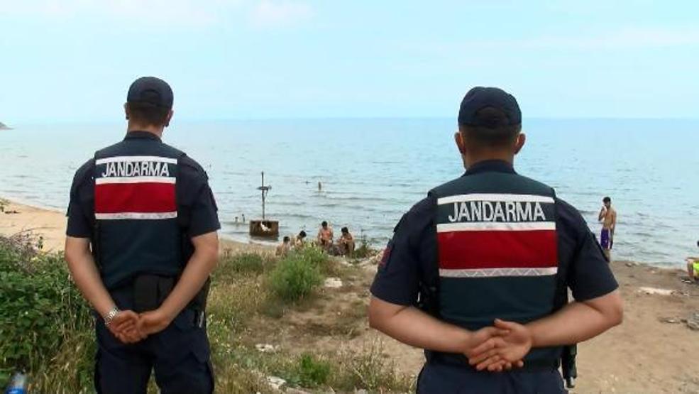 Sarıyer Kısırkaya plajı doldu taştı