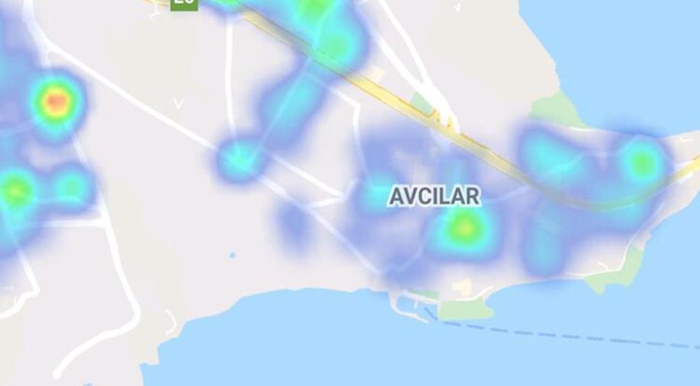 Son dakika: İstanbulda korkutan görüntü İlçe ilçe koronavirüs haritası