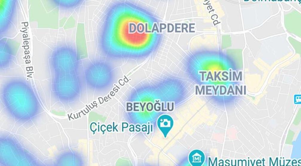 Son dakika: İstanbulda korkutan görüntü İlçe ilçe koronavirüs haritası