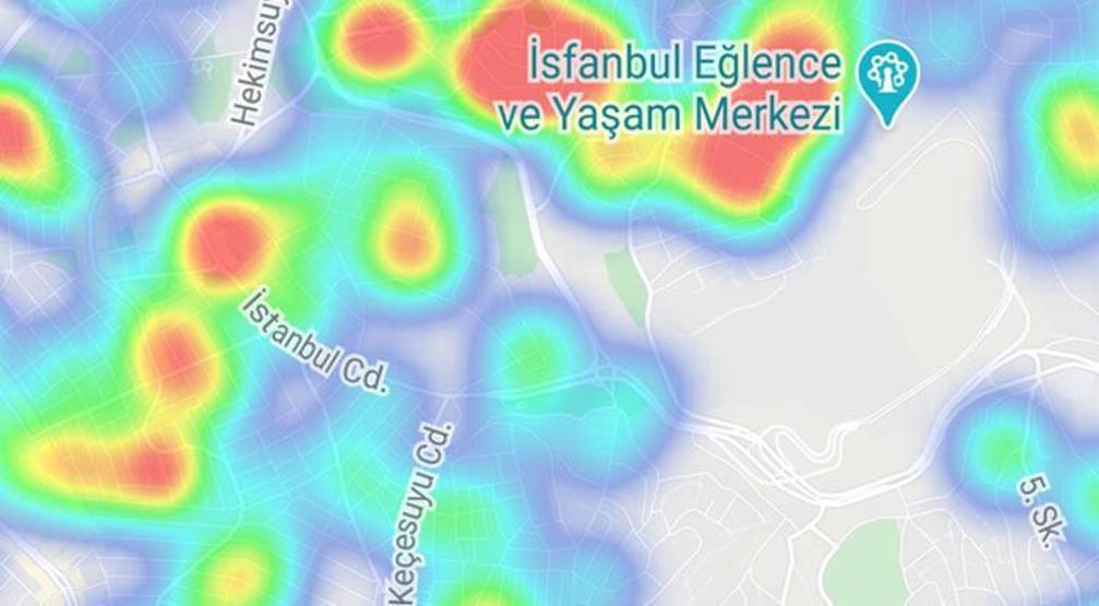Son dakika: İstanbulda korkutan görüntü İlçe ilçe koronavirüs haritası