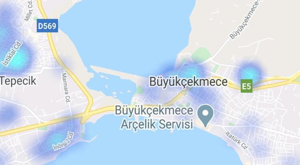 Son dakika: İstanbulda korkutan görüntü İlçe ilçe koronavirüs haritası