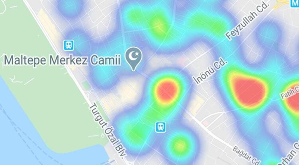 Son dakika: İstanbulda korkutan görüntü İlçe ilçe koronavirüs haritası