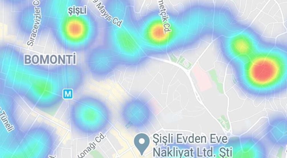 Son dakika: İstanbulda korkutan görüntü İlçe ilçe koronavirüs haritası
