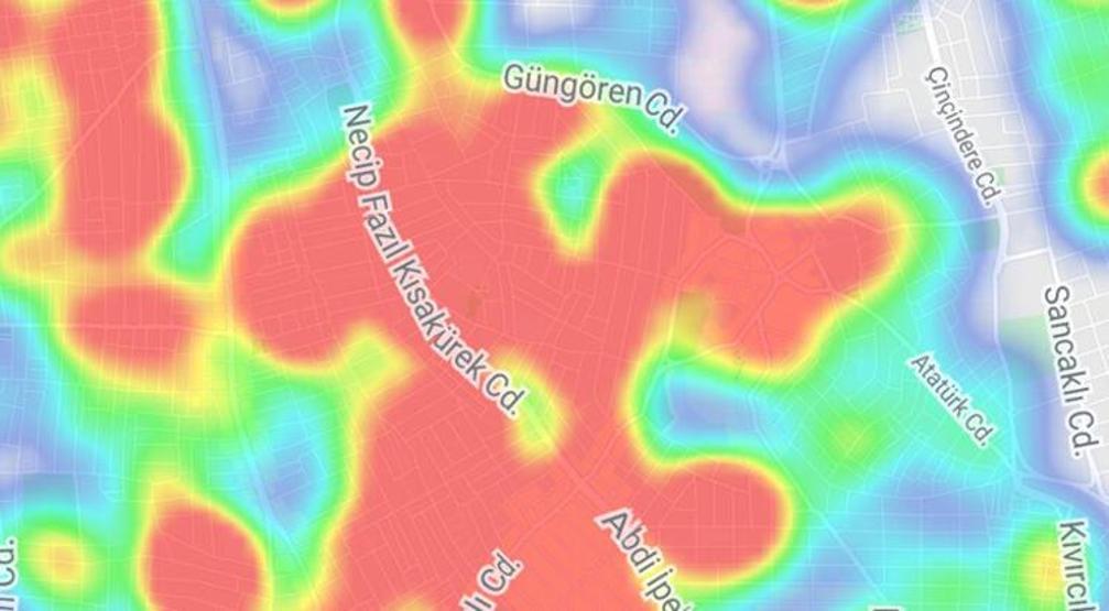Son dakika: İstanbulda korkutan görüntü İlçe ilçe koronavirüs haritası