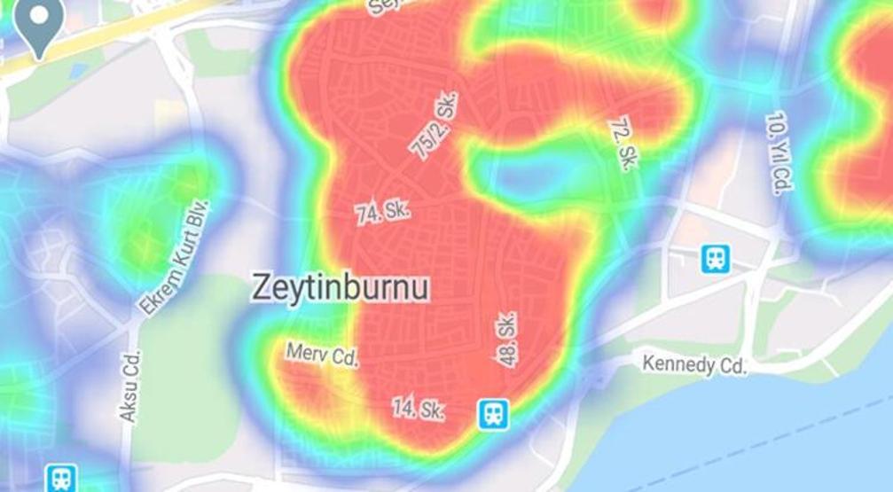 Son dakika: İstanbulda korkutan görüntü İlçe ilçe koronavirüs haritası