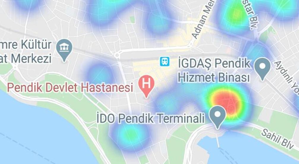 Son dakika: İstanbulda korkutan görüntü İlçe ilçe koronavirüs haritası