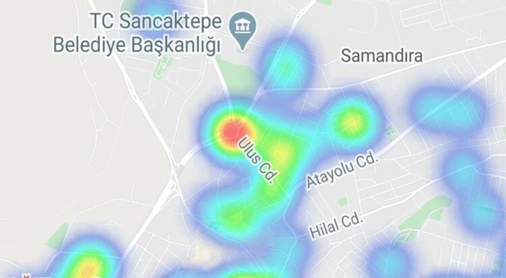 Son dakika: İstanbulda korkutan görüntü İlçe ilçe koronavirüs haritası