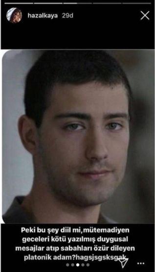 Hazal Kaya ve Burak Denizin atışması sosyal medyayı salladı